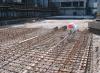Stabilization works. The baseplate construction under the FM foundation